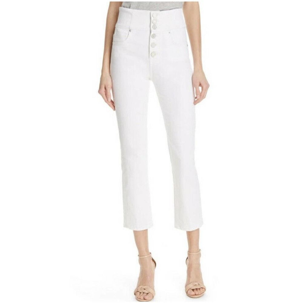 Joie Jeans 26 White Laurelle High Waist Skinny‎